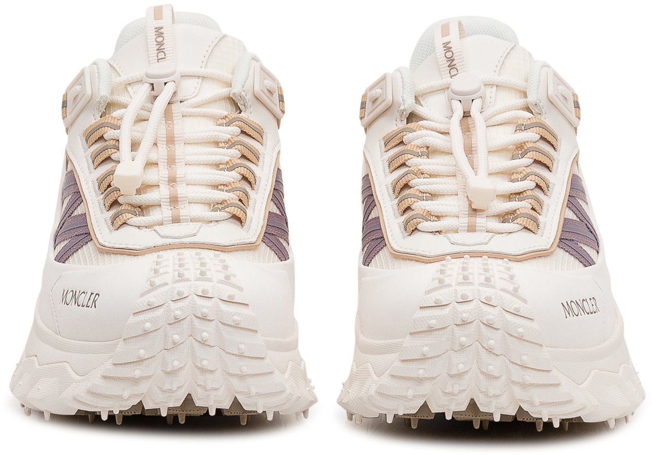 Moncler Sneaker Trailgrip Low Tecnica con Suola Carrarmato Wit