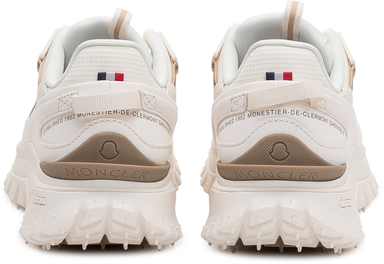 Moncler Sneaker Trailgrip Low Tecnica con Suola Carrarmato Wit