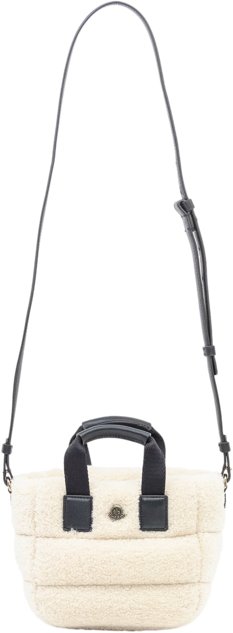 Moncler Borsa a Mano Imbottita con Tracolla Wit