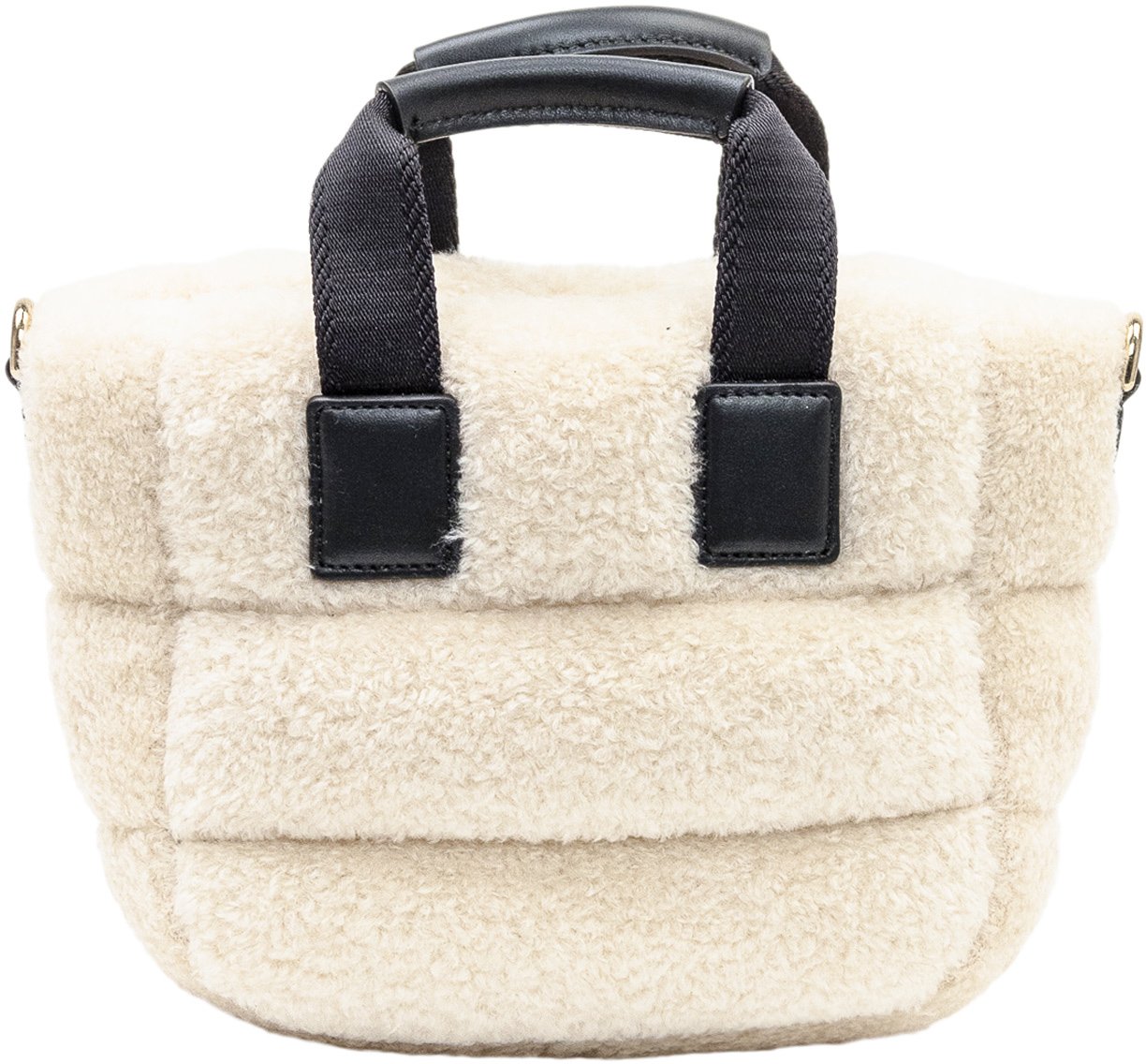 Moncler Borsa a Mano Imbottita con Tracolla Wit