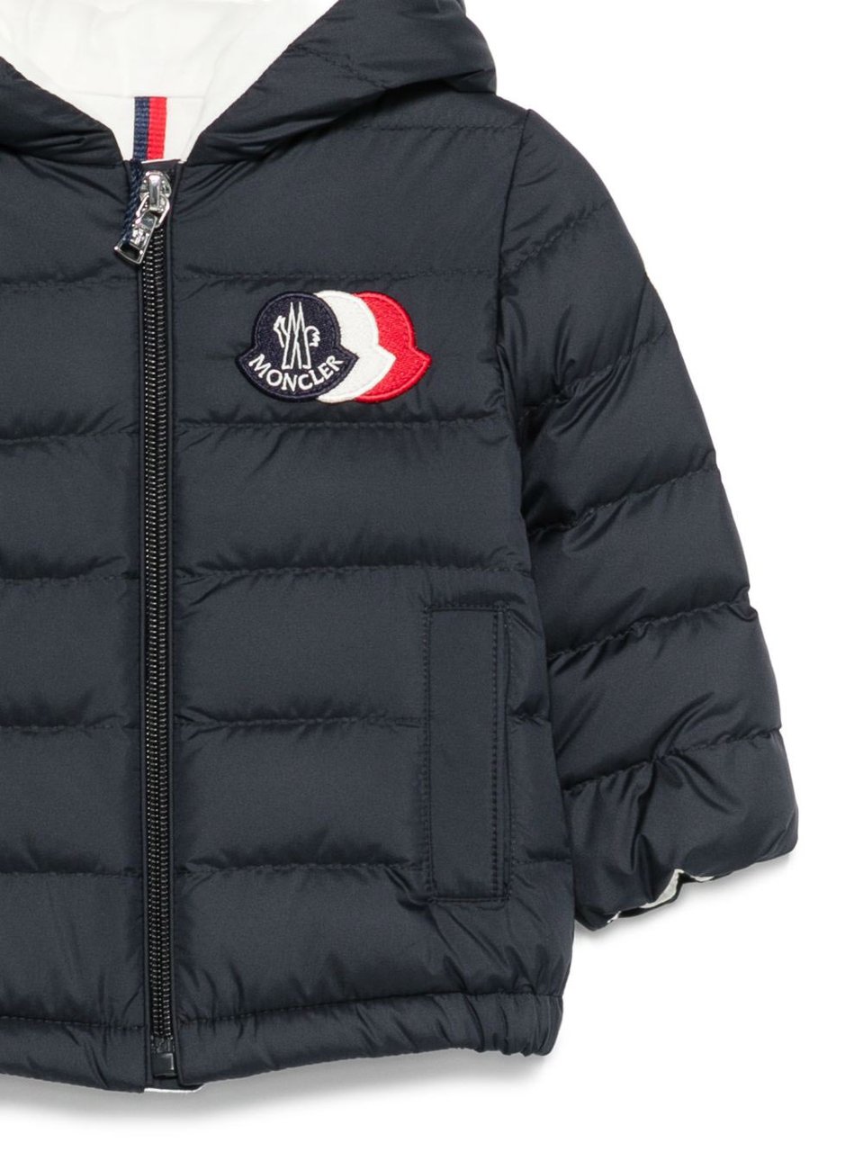 Moncler Coats Blue Blauw