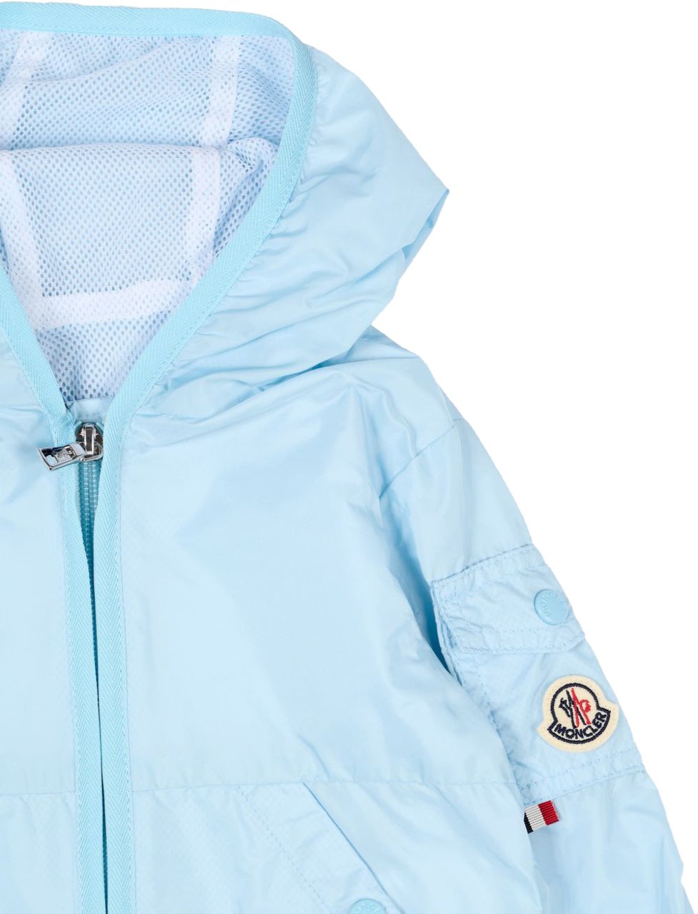 Moncler Coats Blue Blauw
