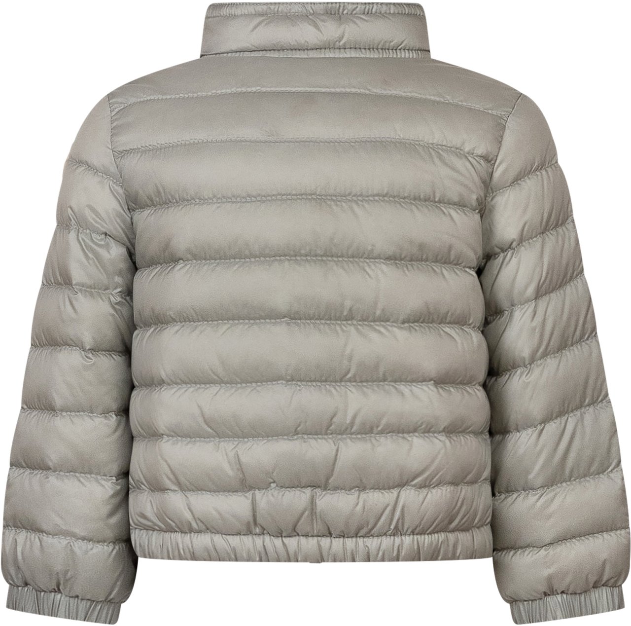 Moncler Piumino Lans con Zip e Tasche Taupe