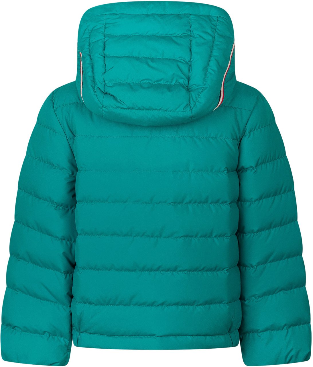 Moncler Piumino Dilar con Cappuccio e Zip Donkergroen