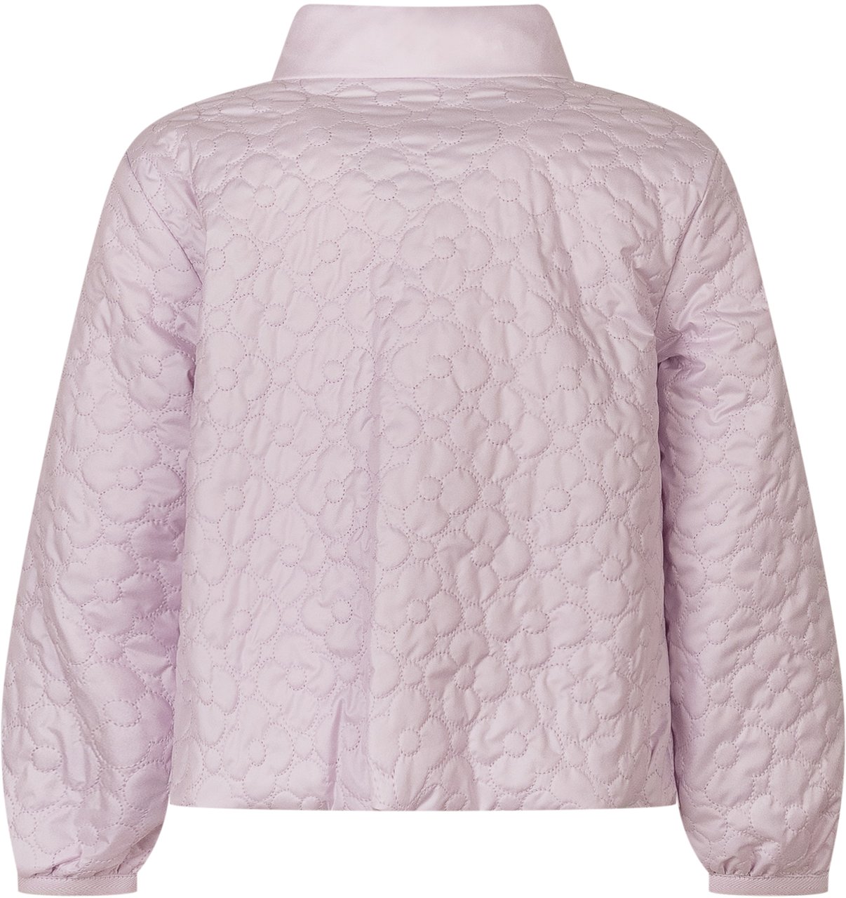 Moncler Giacca Nadide Trapuntata con Zip e Collo Alto Roze