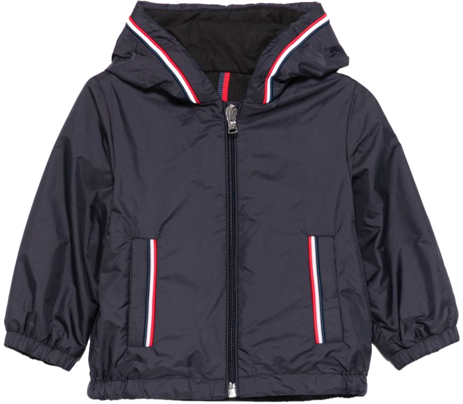 Moncler Coats Blue Blauw