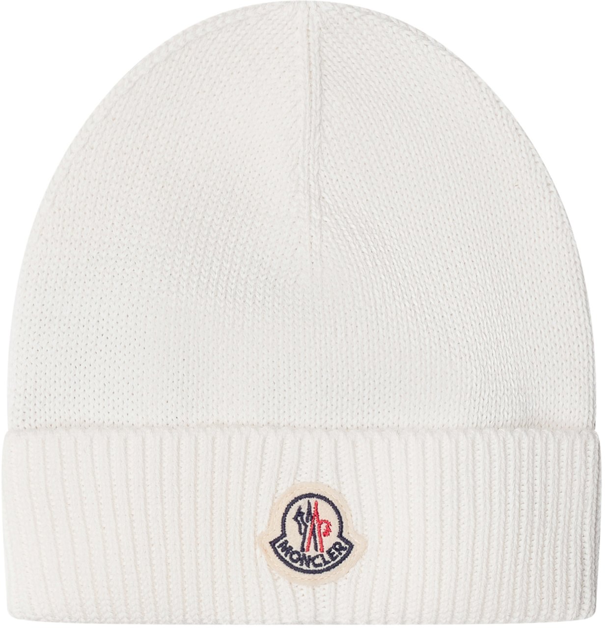 Moncler Cappello in Maglia con Risvolto Wit