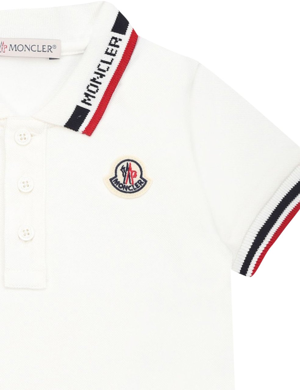 Moncler T-Shirts And Polos White Wit