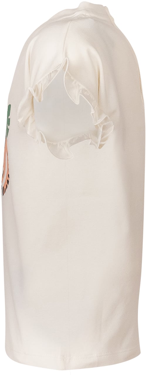 Moncler T-Shirt a Maniche Corte con Stampa Grafica Wit