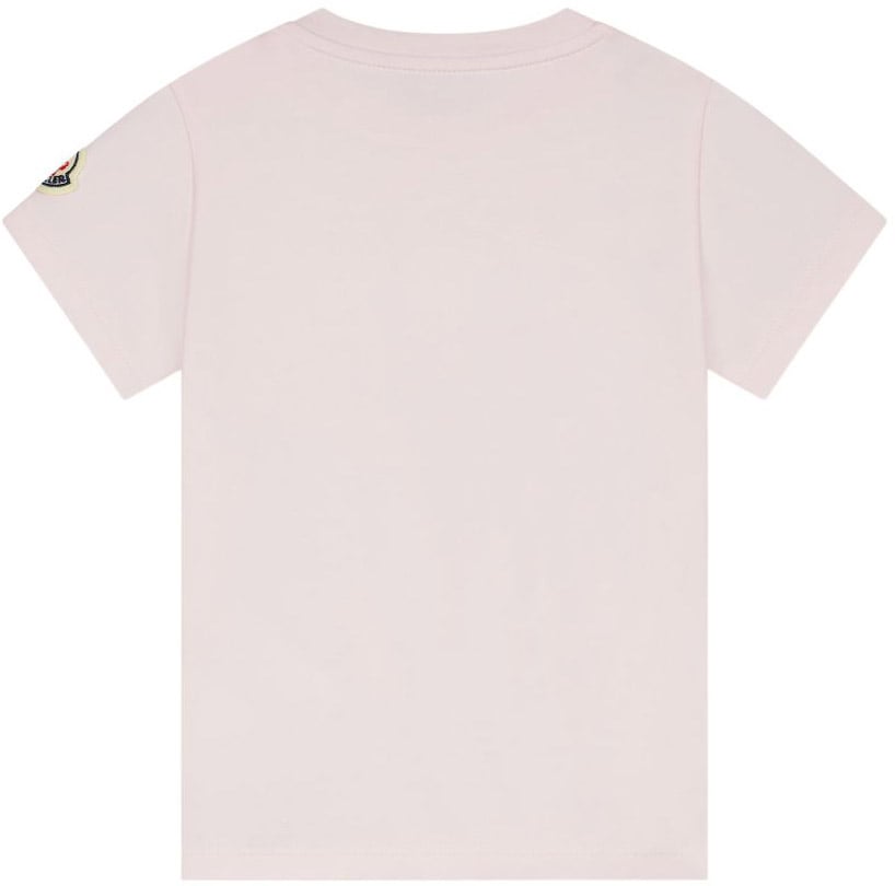 Moncler T-Shirts And Polos Pink Roze
