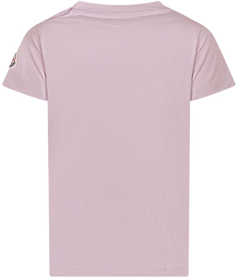 Moncler T-Shirts And Polos Purple Paars