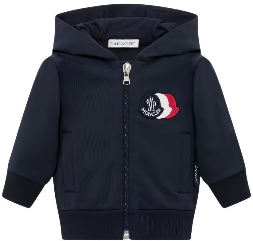 Moncler Sweaters Blue Blauw