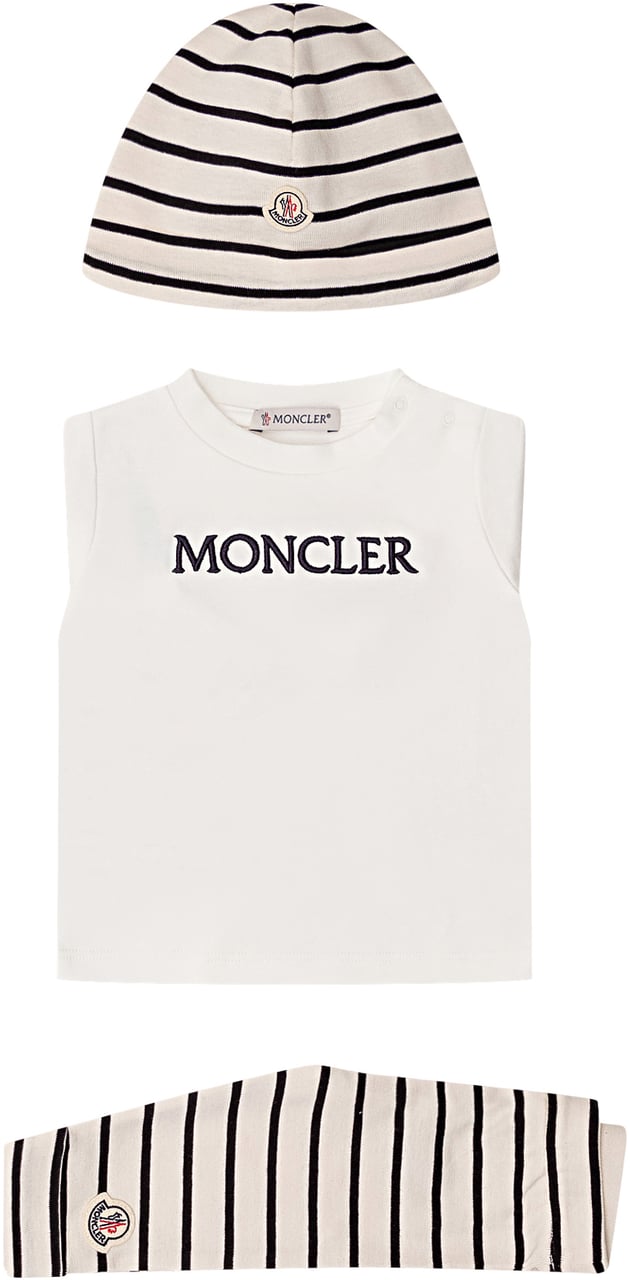 Moncler Completo con Leggings e Cappello Wit