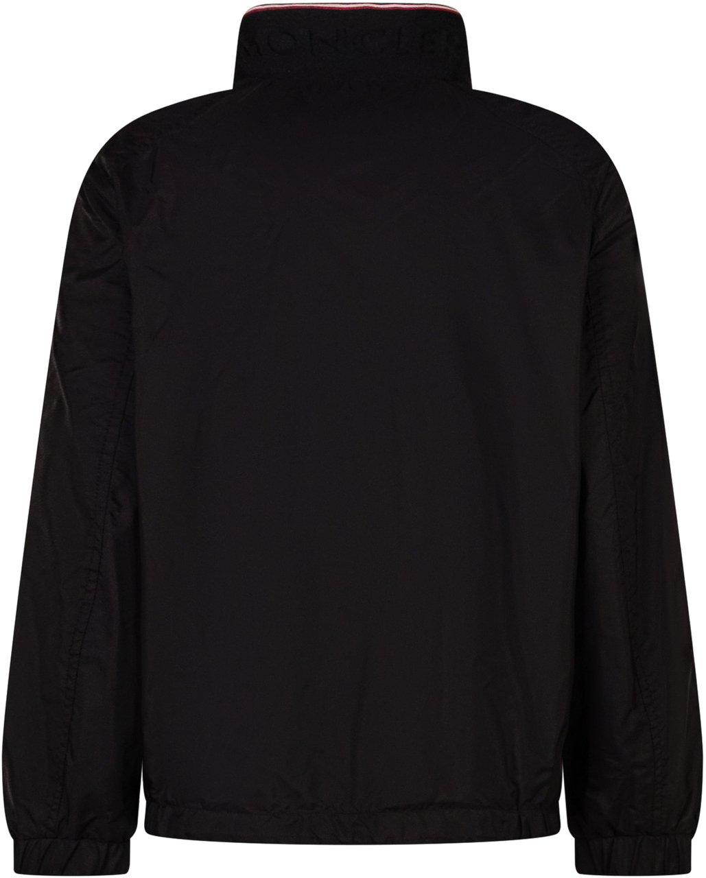 Moncler Giacca Hilmi con Collo Alto e Zip Zwart