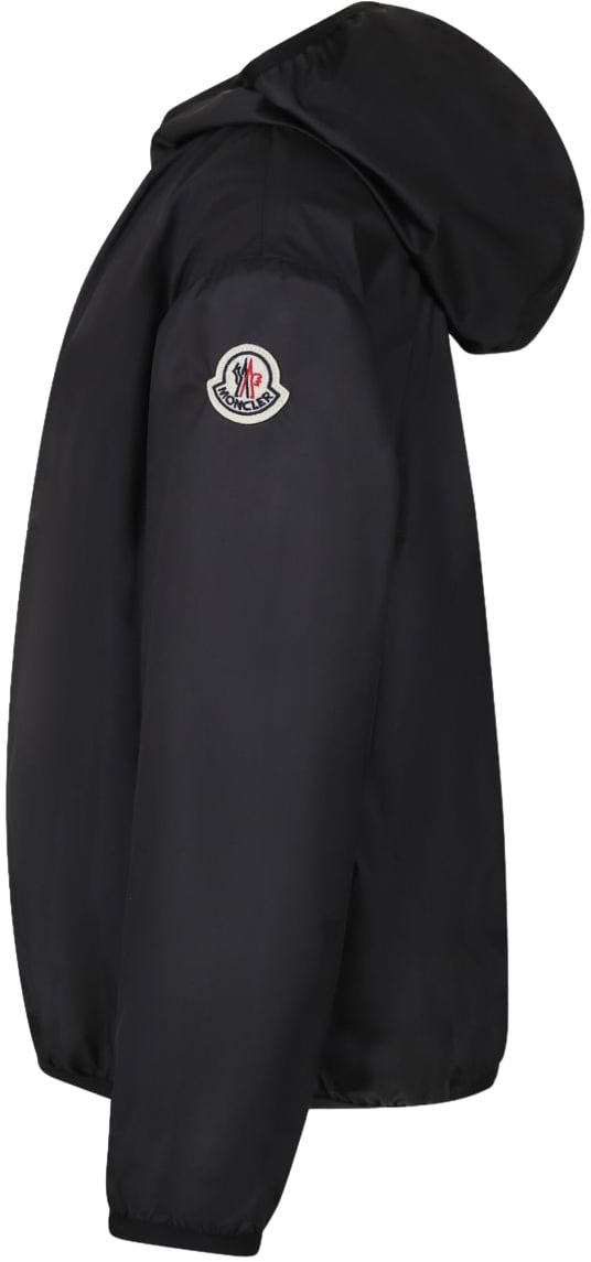 Moncler Coats Black Zwart