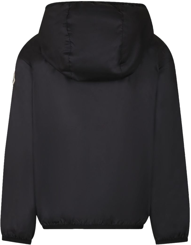 Moncler Coats Black Zwart