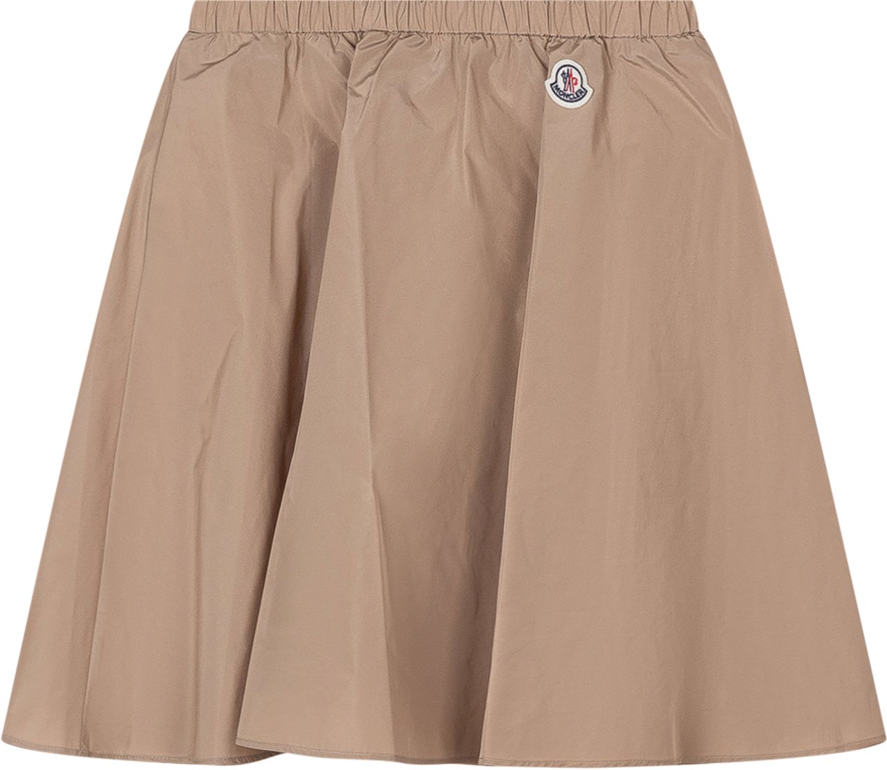 Moncler Gonna Ampia con Vita Elasticizzata Taupe