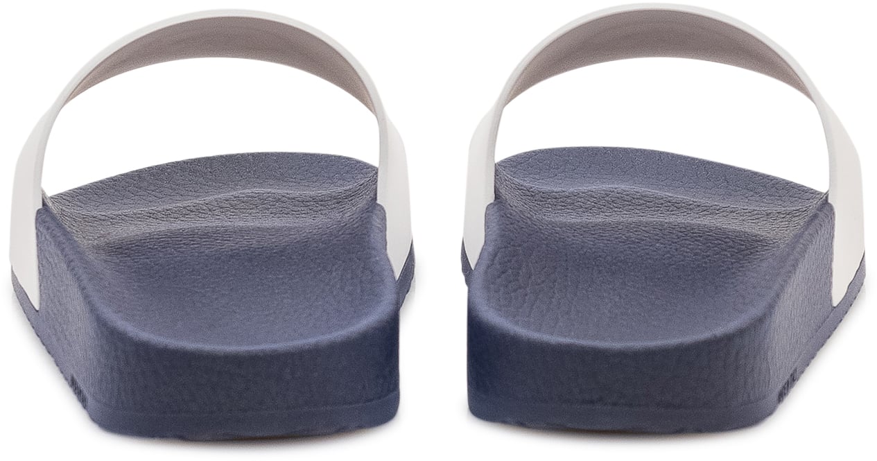 Moncler Sandali Slide con Fascia e Logo Divers