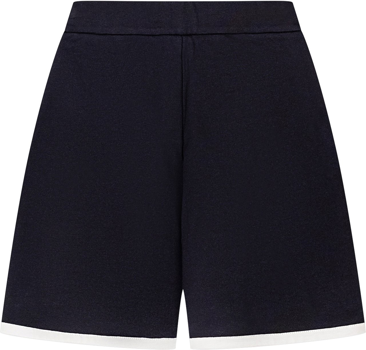 Moncler Pantaloni Corti in Felpa Zwart