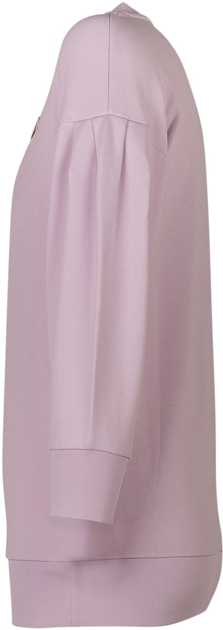 Moncler Abito in Felpa Roze