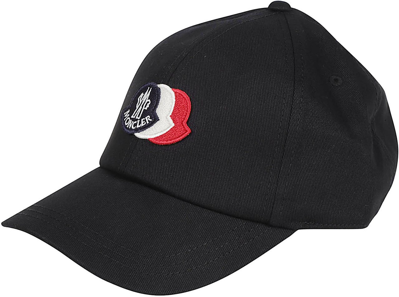 Moncler Logo Baseball Cap Black Zwart