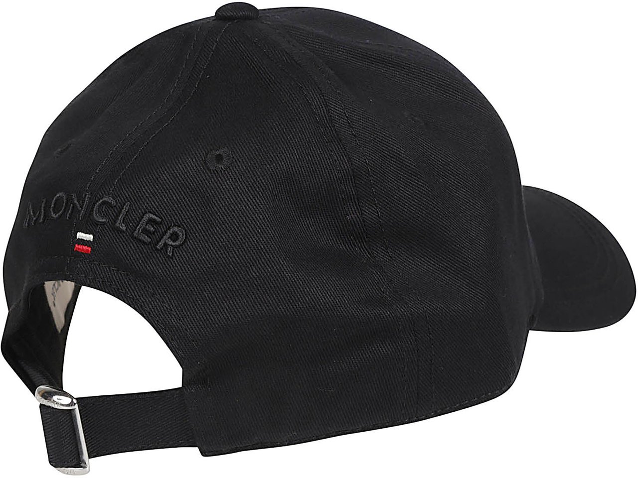 Moncler Logo Baseball Cap Black Zwart