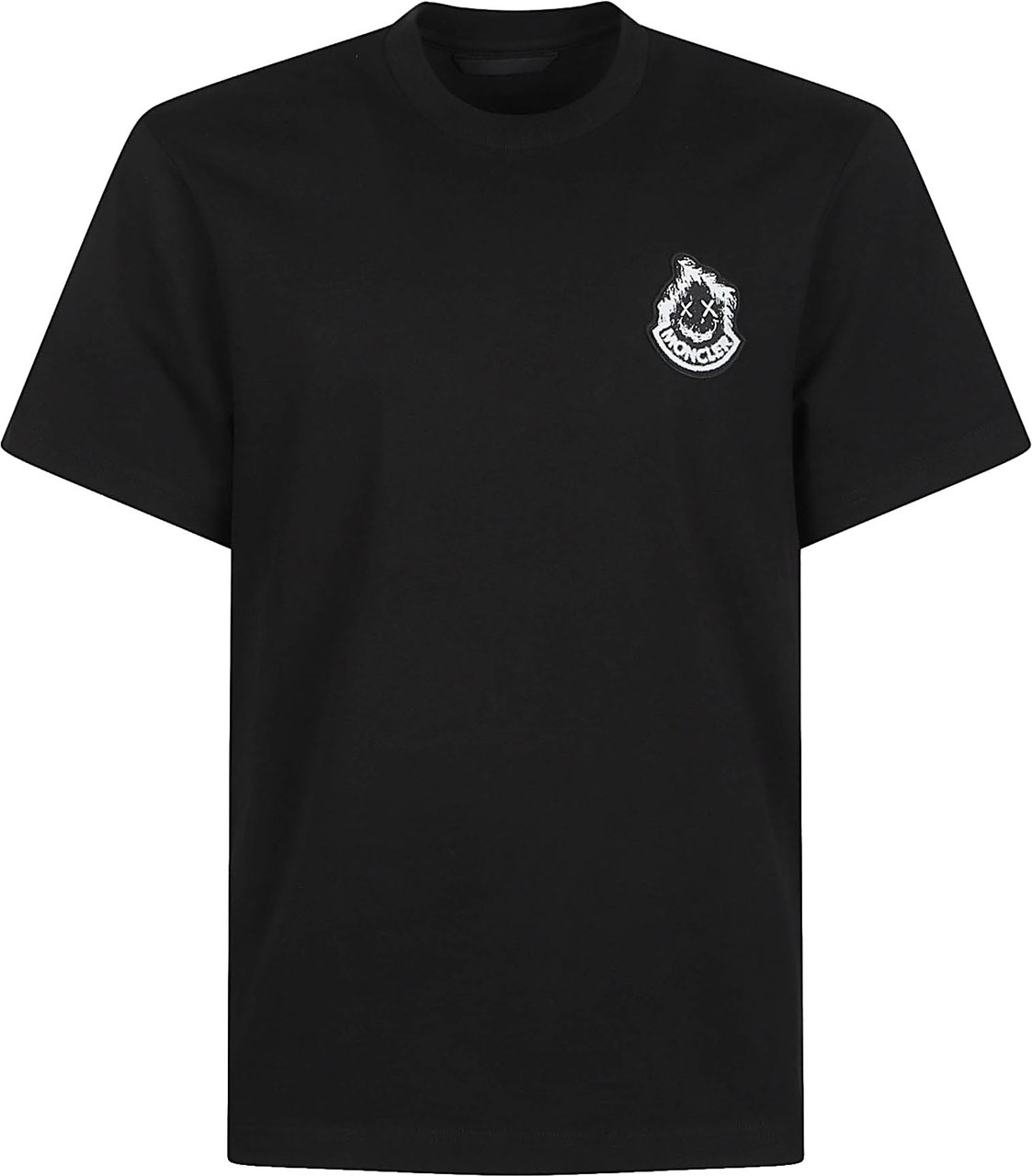 Moncler Logo T-shirt Black Zwart