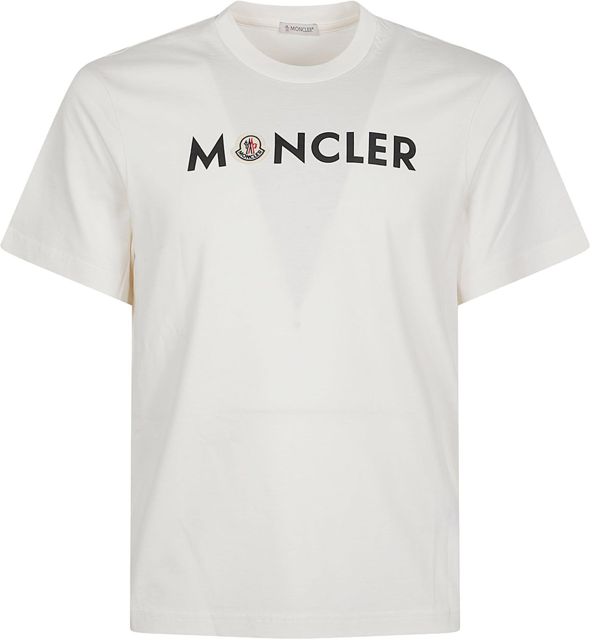 Moncler Logo T-shirt White Wit