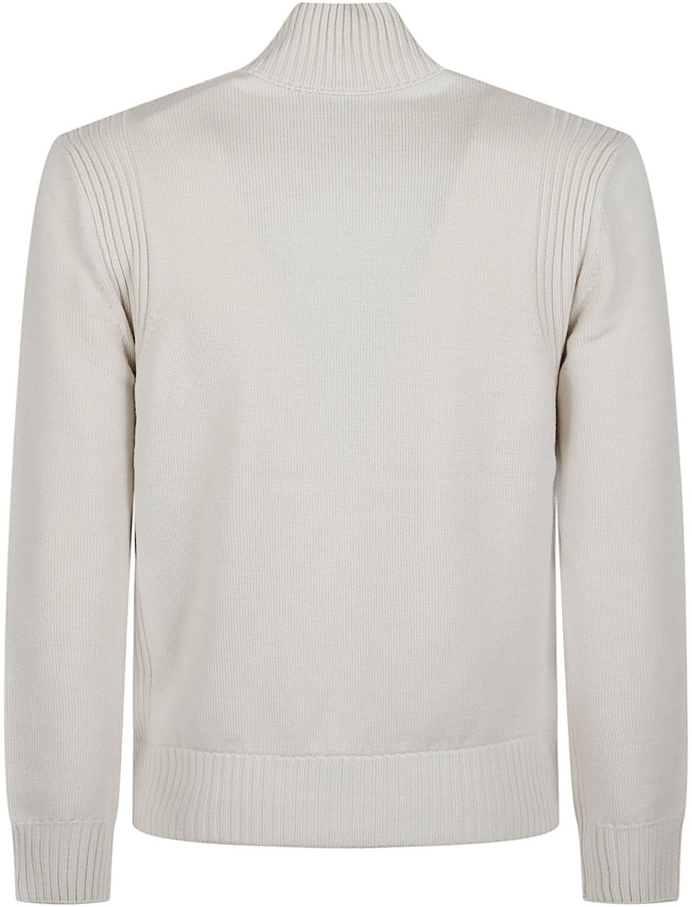 Moncler Tricot Cardigan White Wit