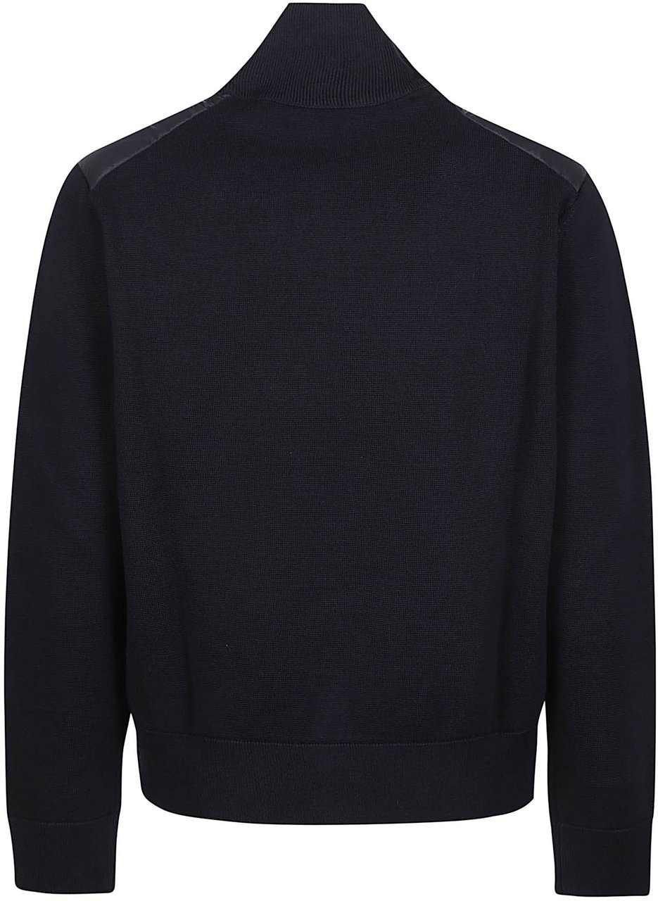 Moncler Tricot Cardigan Blue Blauw