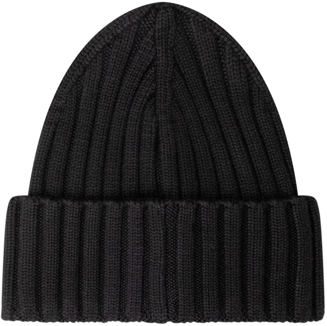Moncler Berretto a Coste Zwart