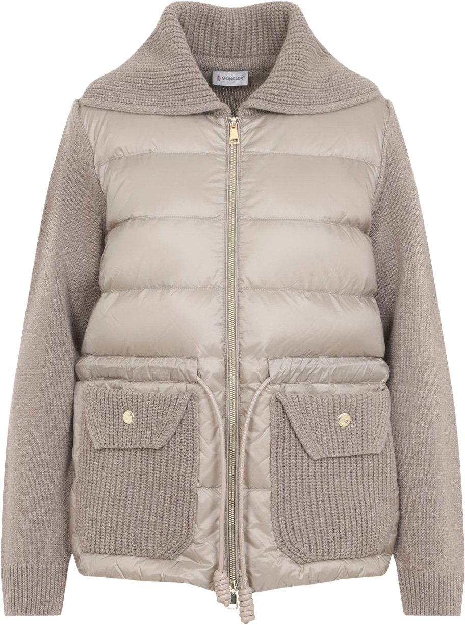 Moncler Padded Knit Cardigan Divers