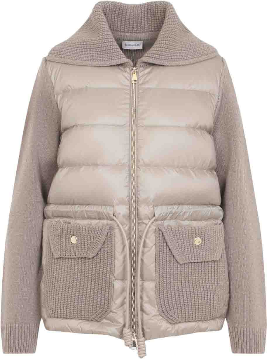 Moncler Padded Knit Cardigan Divers