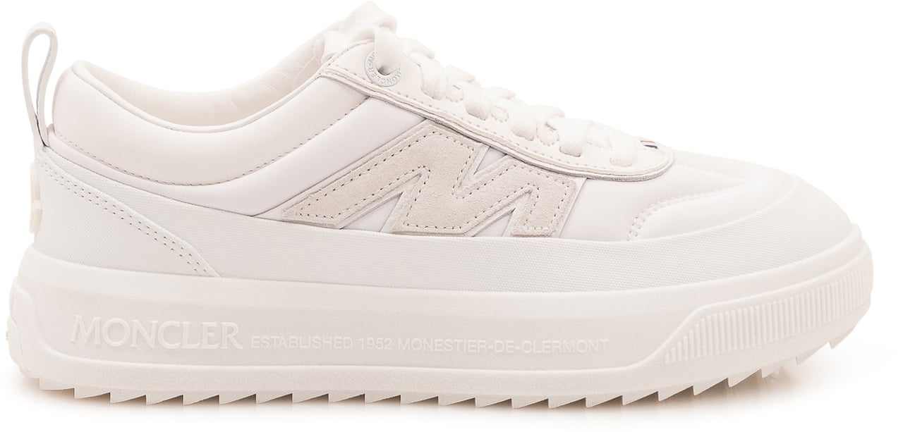 Moncler Altive Low Sneaker con Suola Scolpita Wit