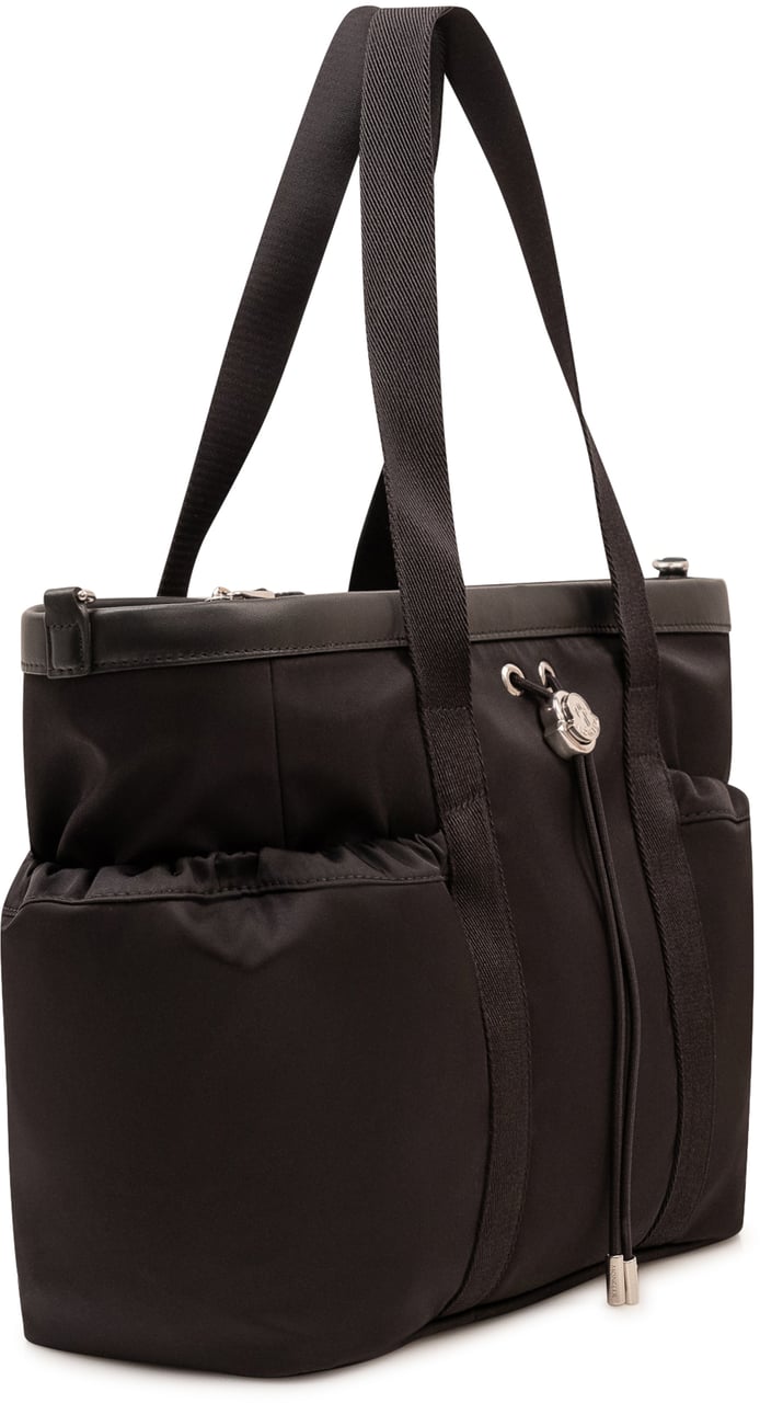 Moncler Mommy Tote con Coulisse Zwart