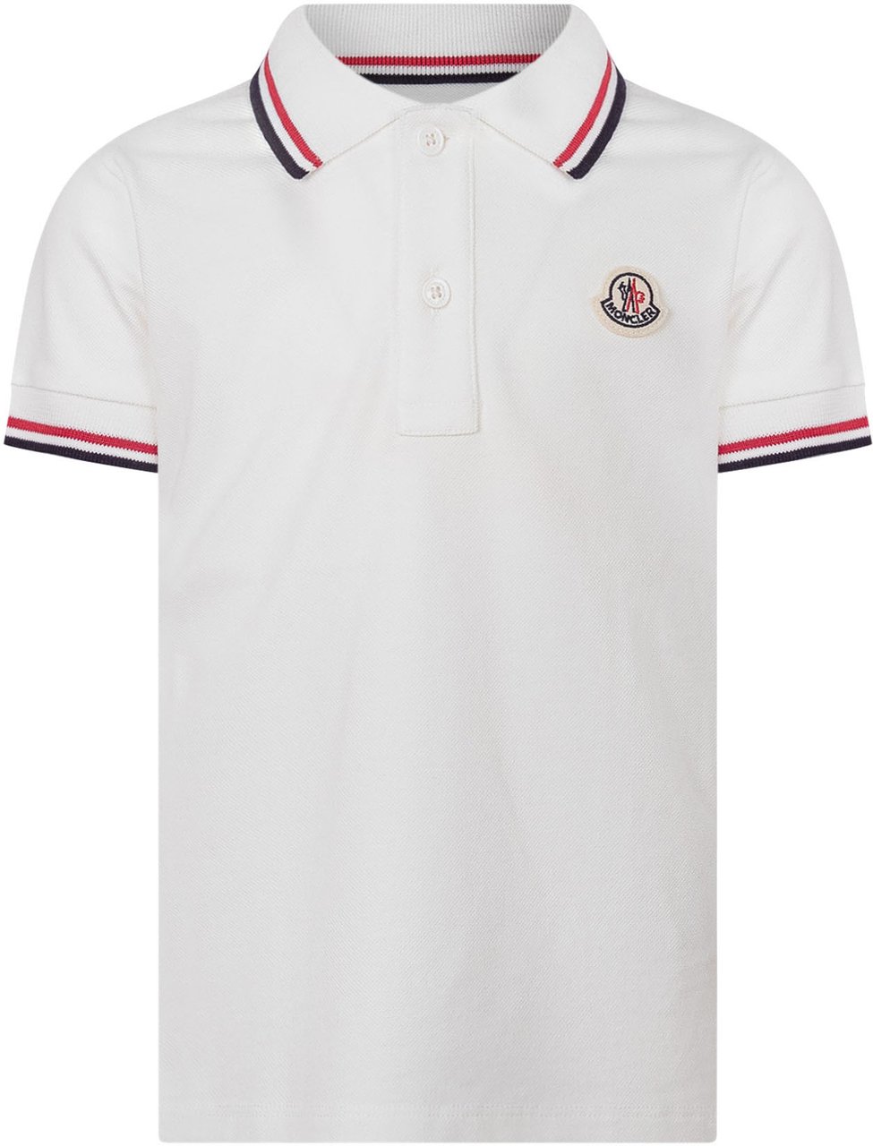 Moncler SS POLO Wit