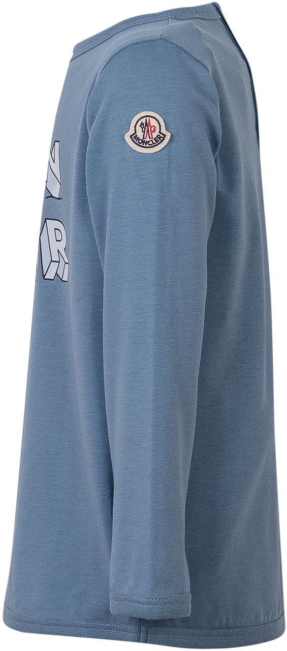 Moncler LS T-SHIRT Blauw