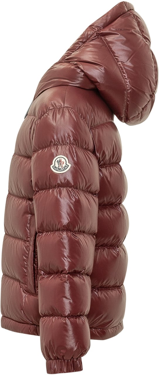 Moncler New Aubert Giacca con Cappuccio Bruin