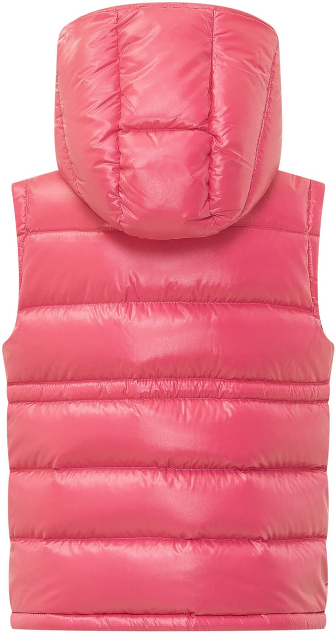 Moncler Ania Gilet Trapuntato con Cappuccio Roze