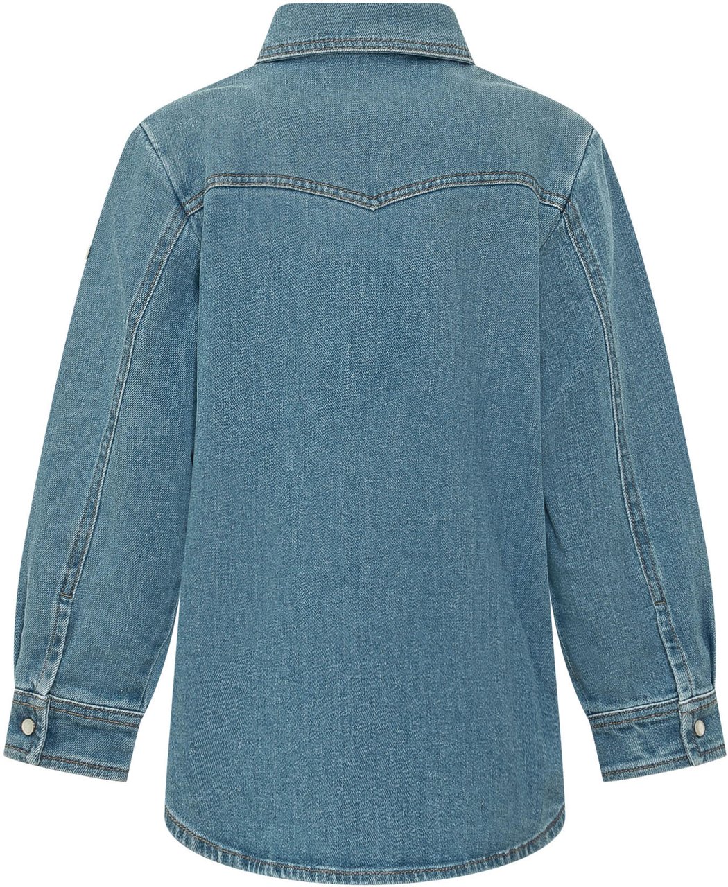 Moncler Camicia con Tasche a Patta Blauw