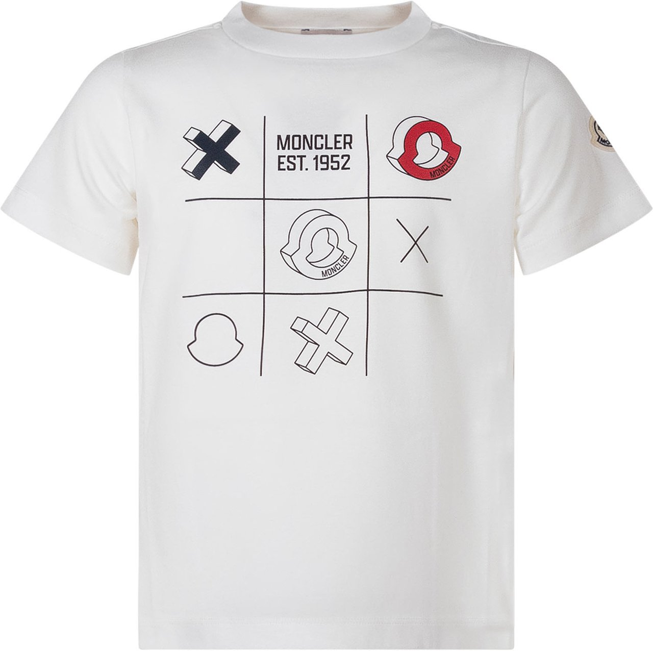 Moncler SS T-SHIRT Wit