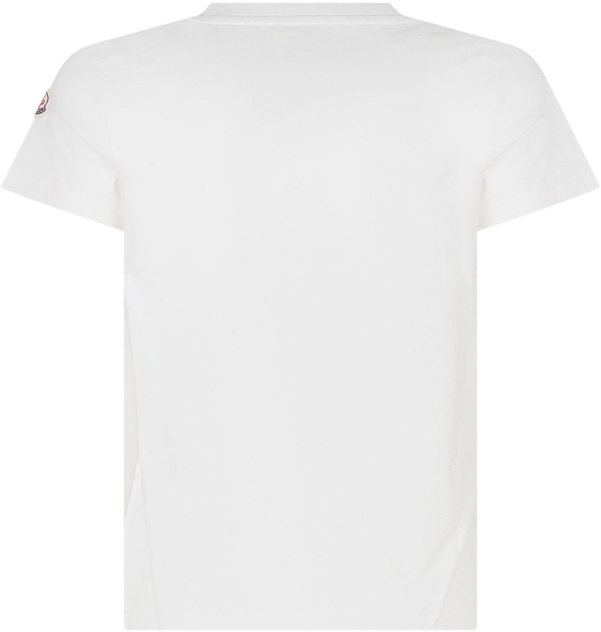Moncler T-shirt con Scritta e Applicazione Wit