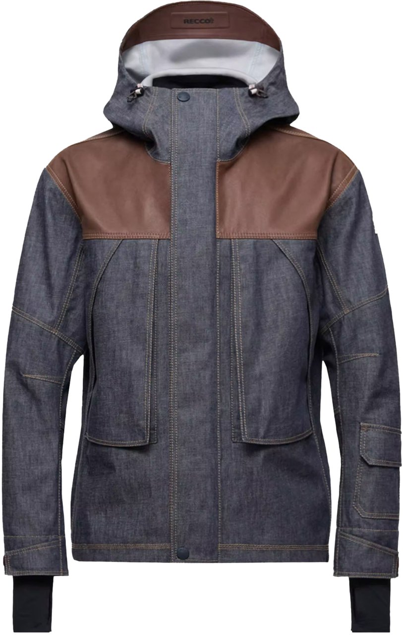 Moncler Langtang ski jacket Blauw