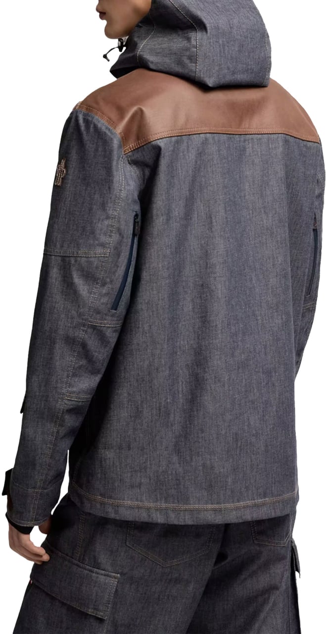 Moncler Langtang ski jacket Blauw