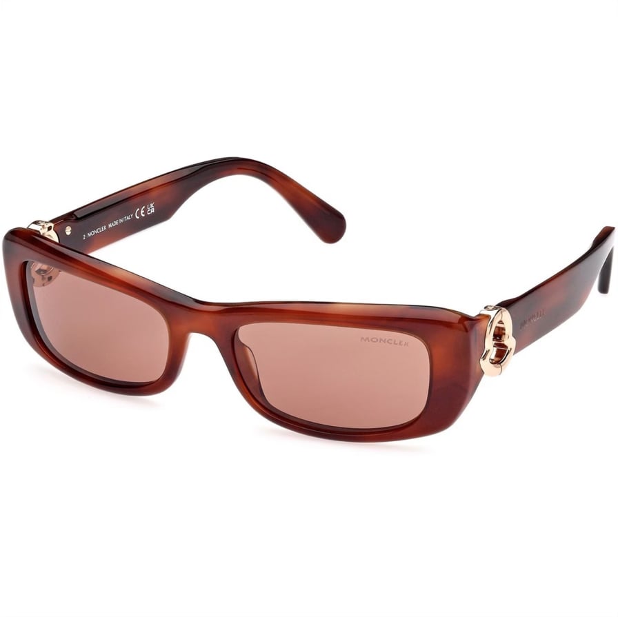 Moncler Ml0245 Minuit Logo Sunglasses Rood