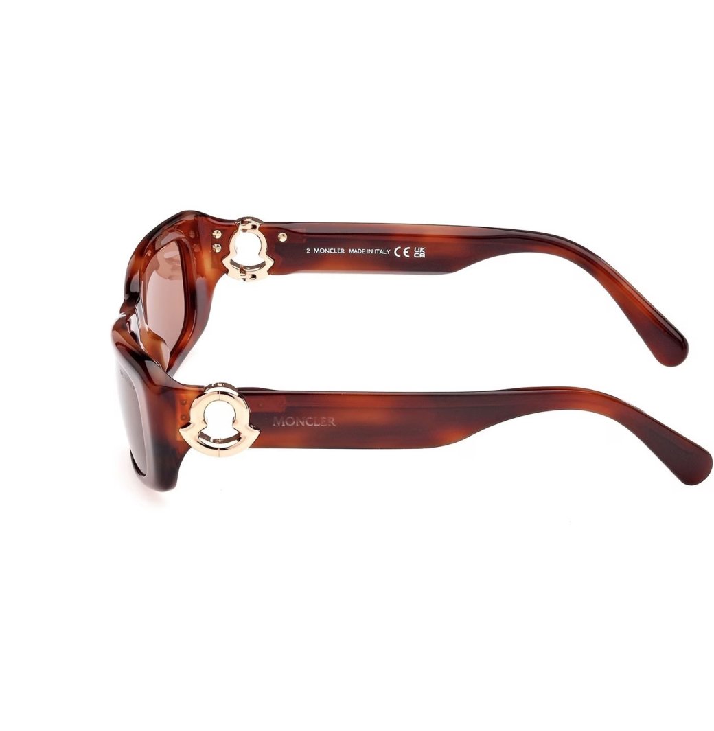 Moncler Ml0245 Minuit Logo Sunglasses Rood