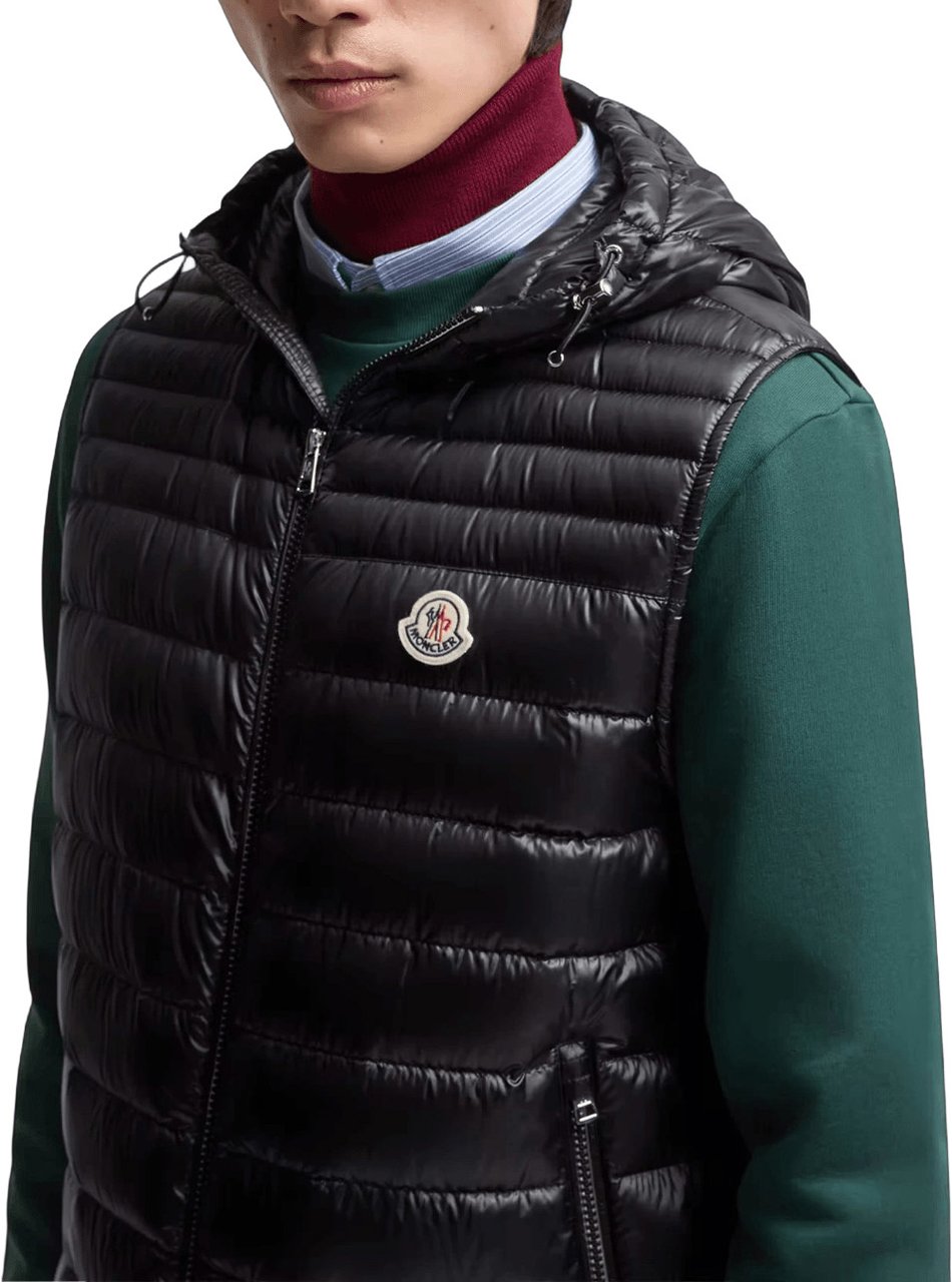 Moncler LOGO BEANIE Zwart
