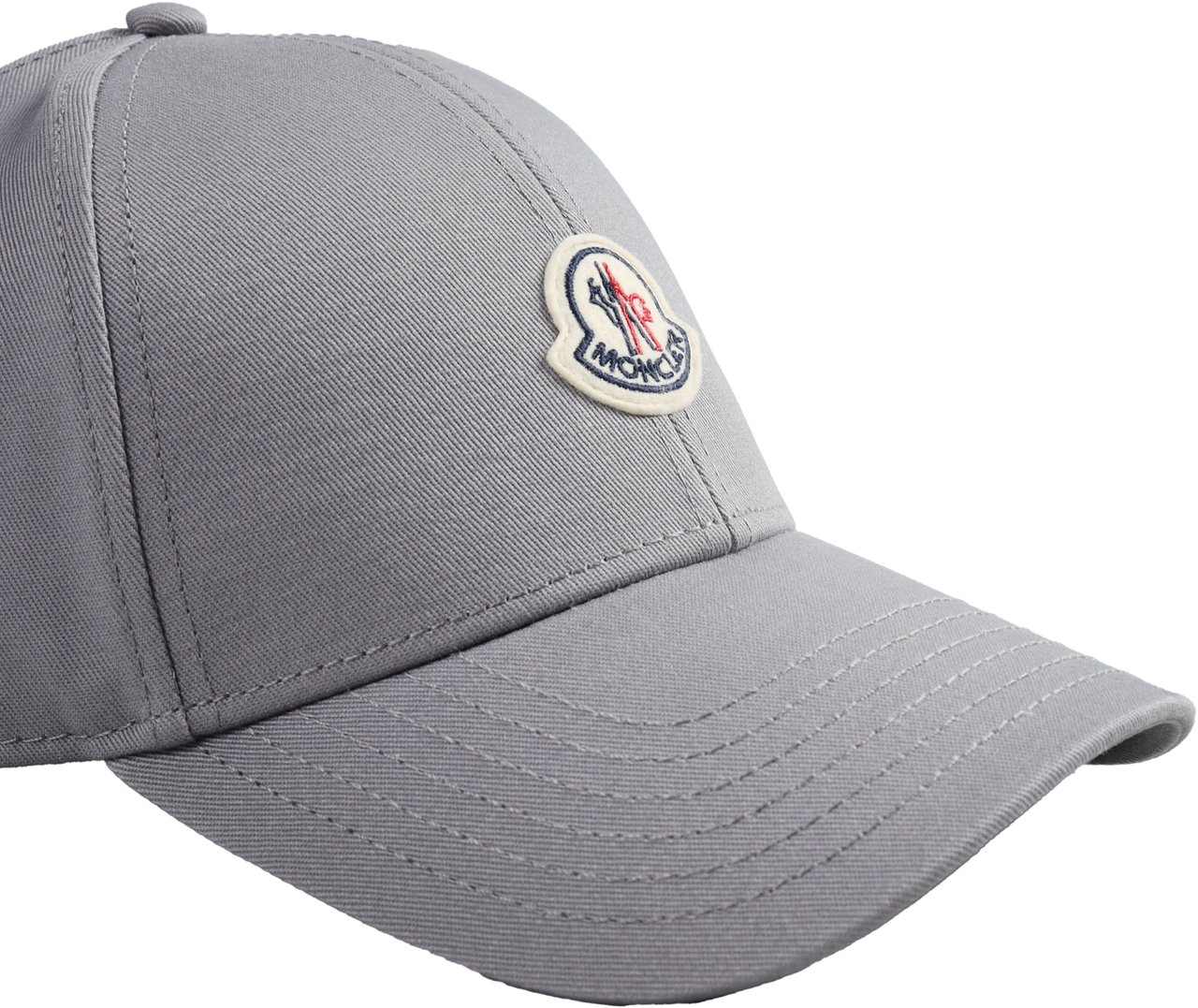 Moncler MONCLER ARCHIVIO LOGO CAP Grey MEN Grijs