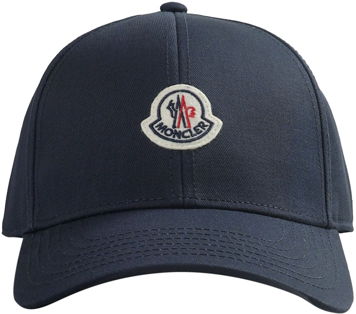 Moncler MONCLER ARCHIVIO LOGO CAP Navy MEN Blauw