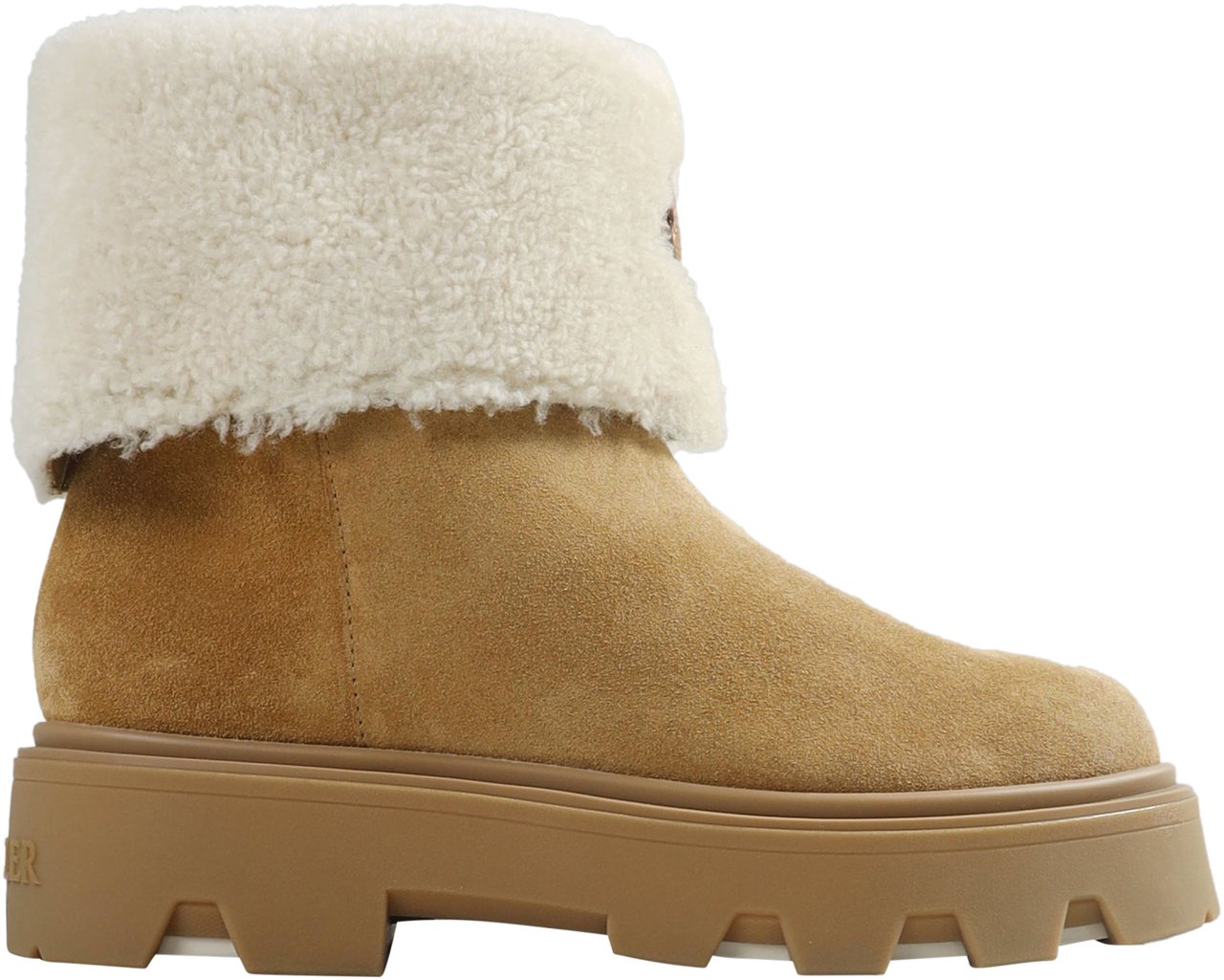 Moncler MONCLER AUREA MID ANKLE BOOTS Beige WOMEN SHOES Beige